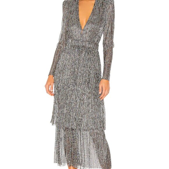 Sabina Musayev - Carry Dress - Multicolor Silver - Picture 1 of 12